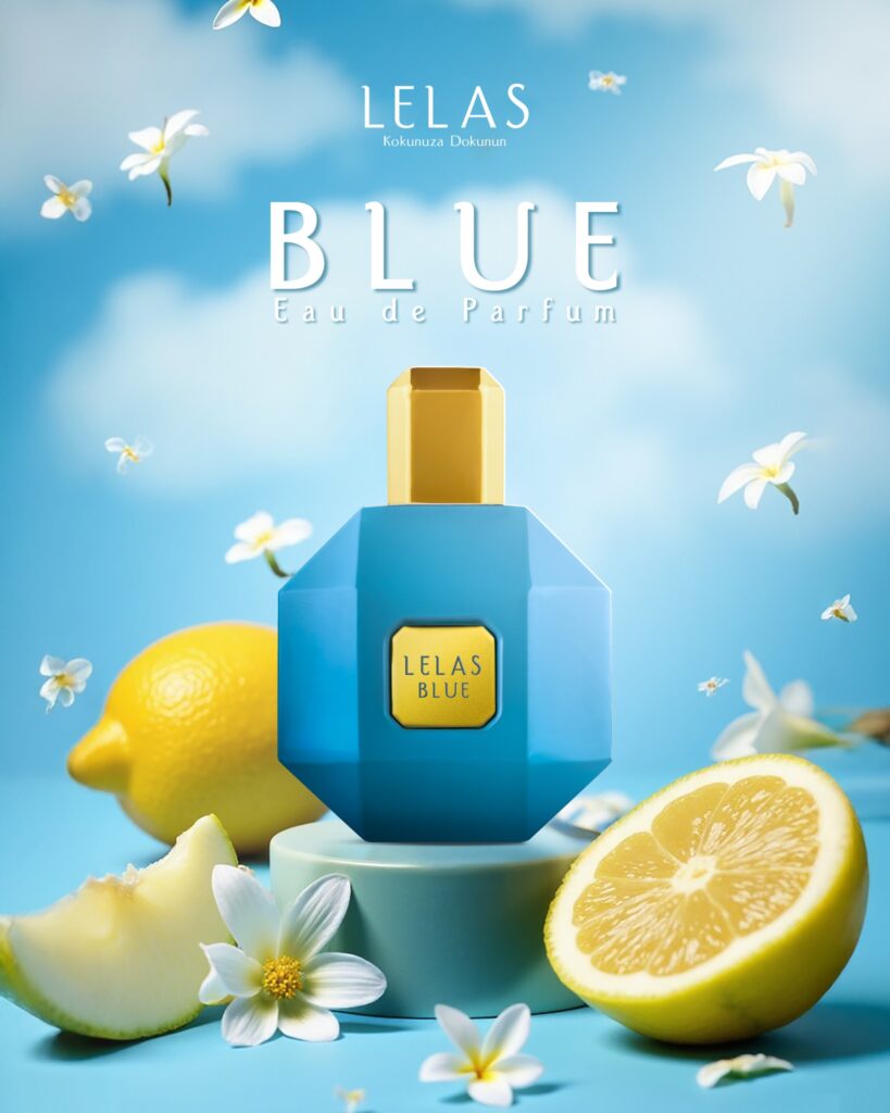 Blue Perfume by LELAS – A fresh and elegant women's fragrance in a 70 ml bottle