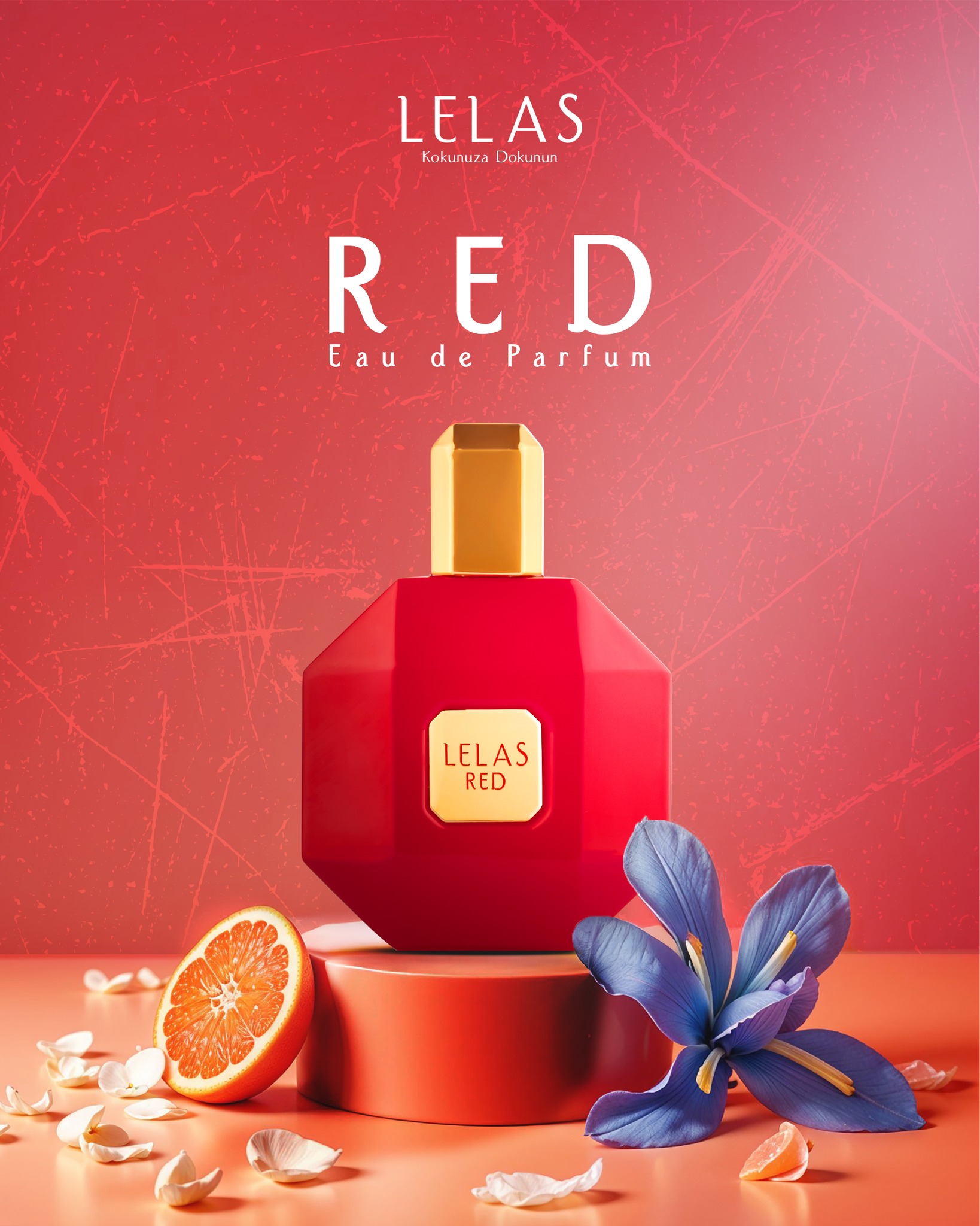 LELAS RED SPECIAL COLLECTION Perfume – A luxurious fragrance for women, featuring floral and woody notes in a sleek 70 ML bottle.